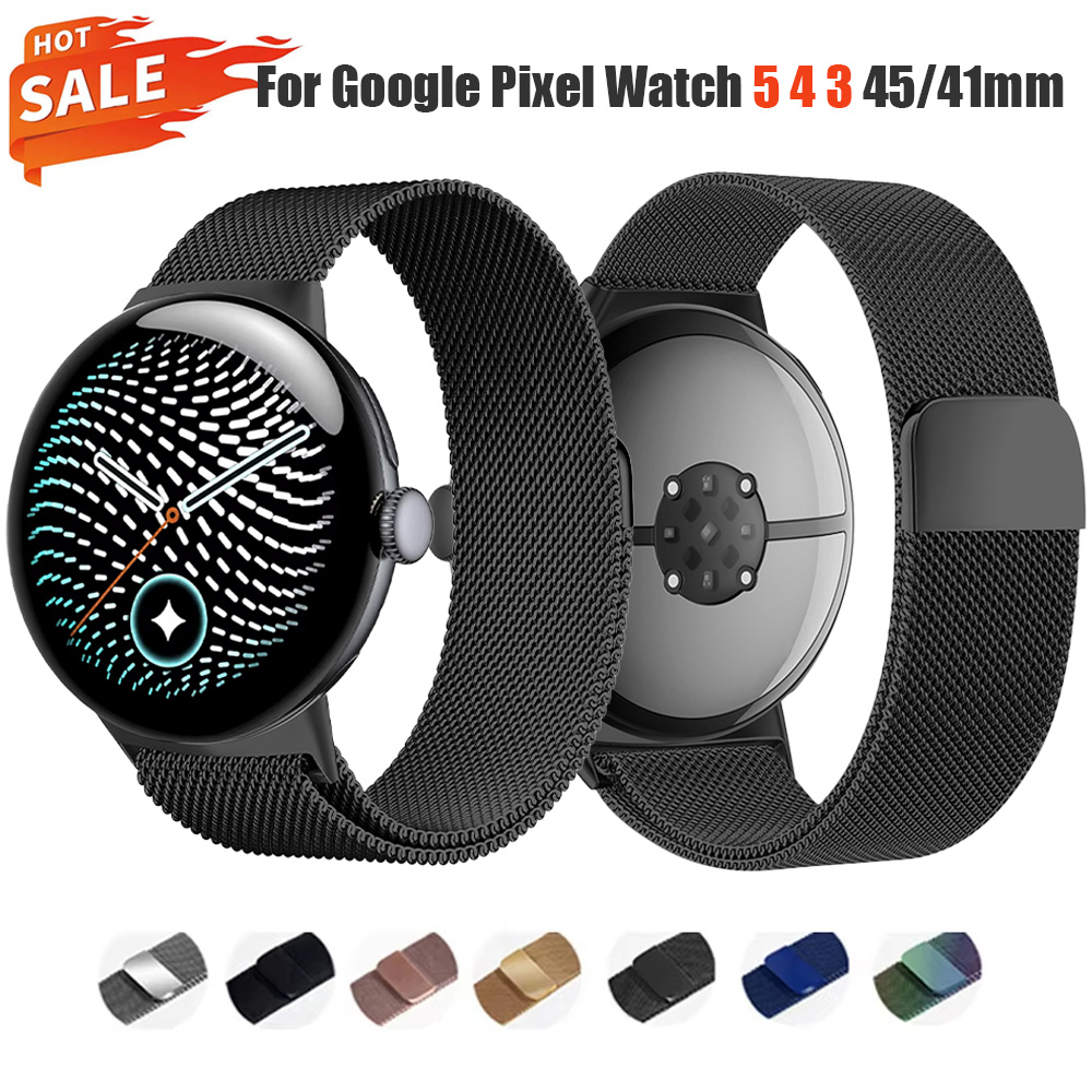 Milanese Loop Magnetic - Tali Milanese untuk Google Pixel Watch
