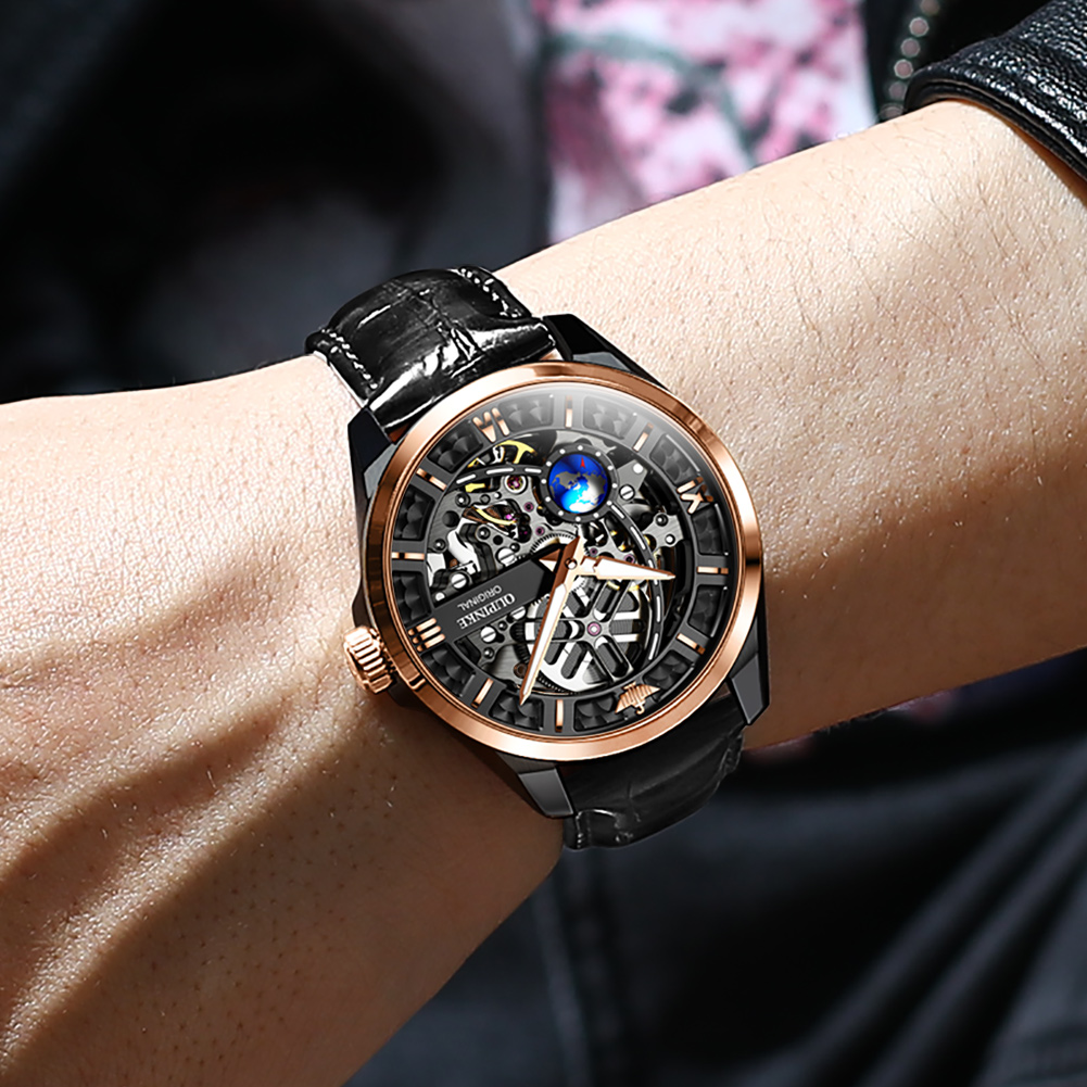 OUPINKE Jam Tangan Mekanis Oto - Omega Watch Constellation ulasan dan harga