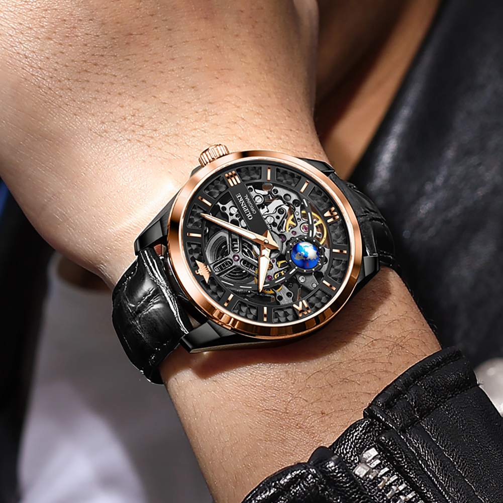 OUPINKE Jam Tangan Mekanis Oto - Omega Watch Constellation ulasan dan harga