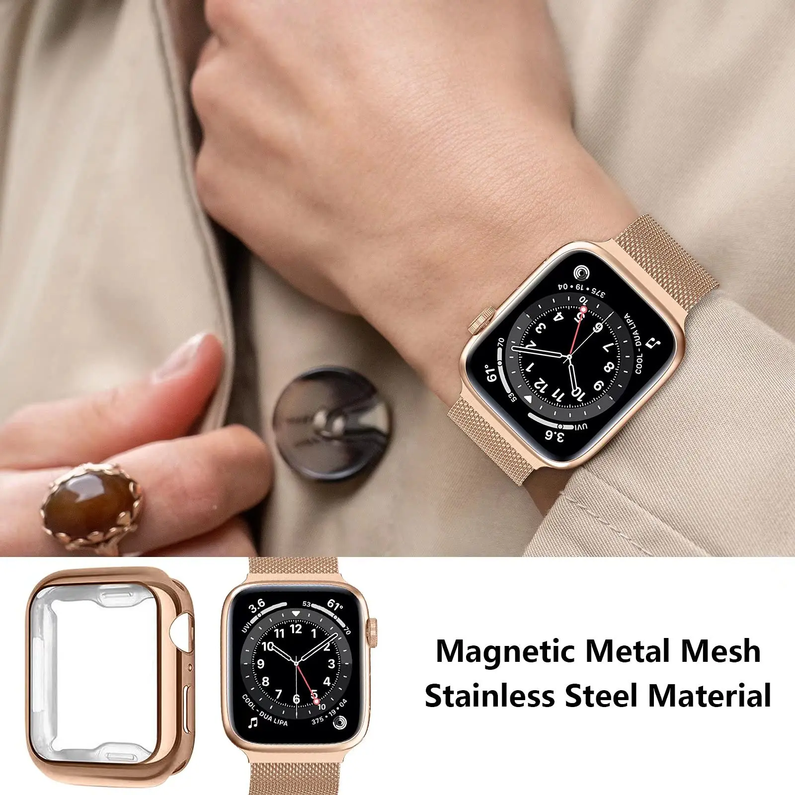 Milanese gelang magnetis iwatc - Milanese Loop Magnetic ulasan dan harga