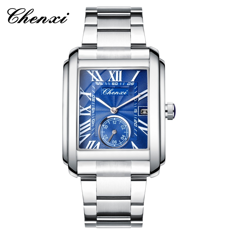 CHENXI 8216 Jam Tangan Kuarsa  - Cartier Watch Tank ulasan dan harga