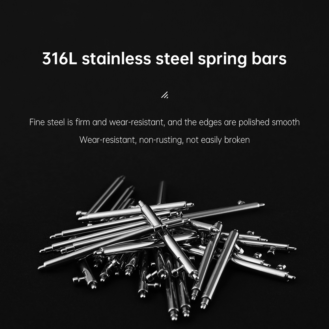 Maikes 316L jam tangan cepat l - Curved Spring Bar ulasan dan harga