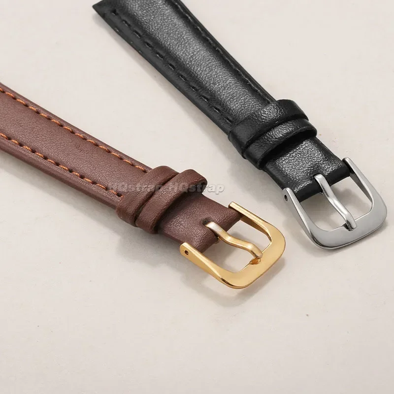 Tali kulit PU 10mm 12mm 14mm 1 - Suede Strap Watch ulasan dan harga