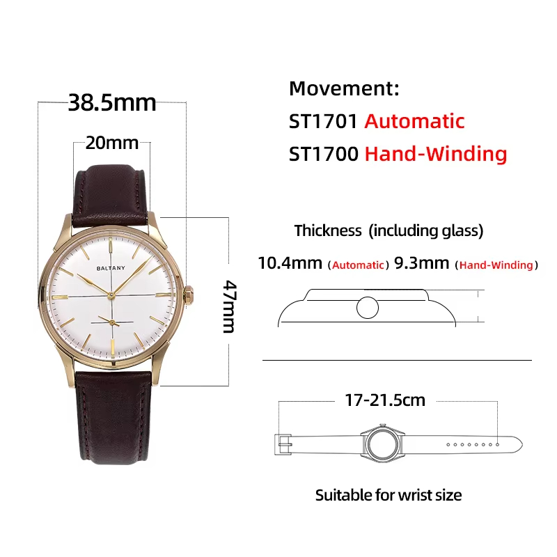 Baltany S4092 Jam Tangan Retro - Omega Watch Constellation ulasan dan harga