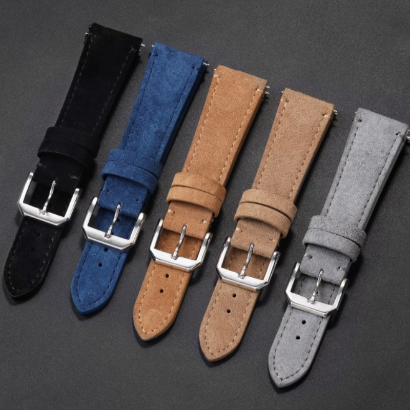 Gelang jam tangan kulit Pria W - Suede Strap Watch ulasan dan harga